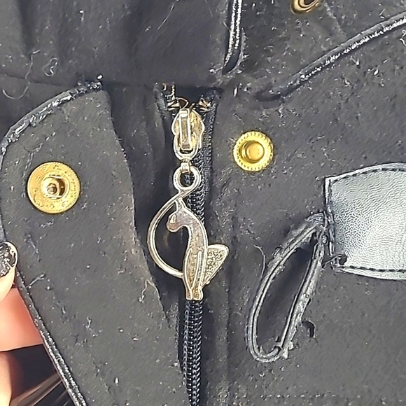 Vintage Y2K Baby Phat Authentic Black Red Heavy Jacket Womens Size 4XL Brooklyn - Picture 9 of 16